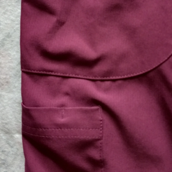 Skechers Burgandy Uniform Pants - Picture 4 of 8